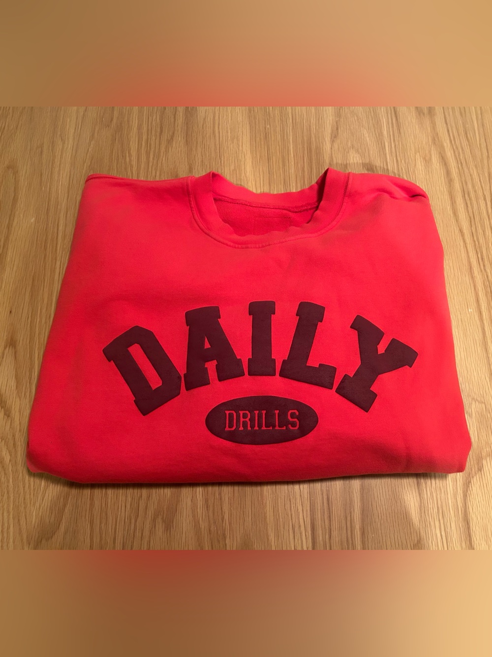 Daily Drills Oversized Daily Crew - Heart +
Bodega with Tonal Patch Size M/L